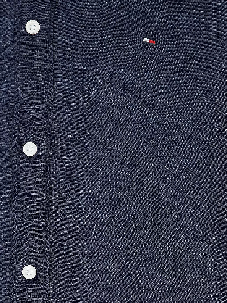 TOMMY HILFIGER Leinenhemd blau