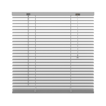 GAMMA aluminum jaloezie 25 mm zilver (kleurnr. 221) 60x250 cm (bxh)