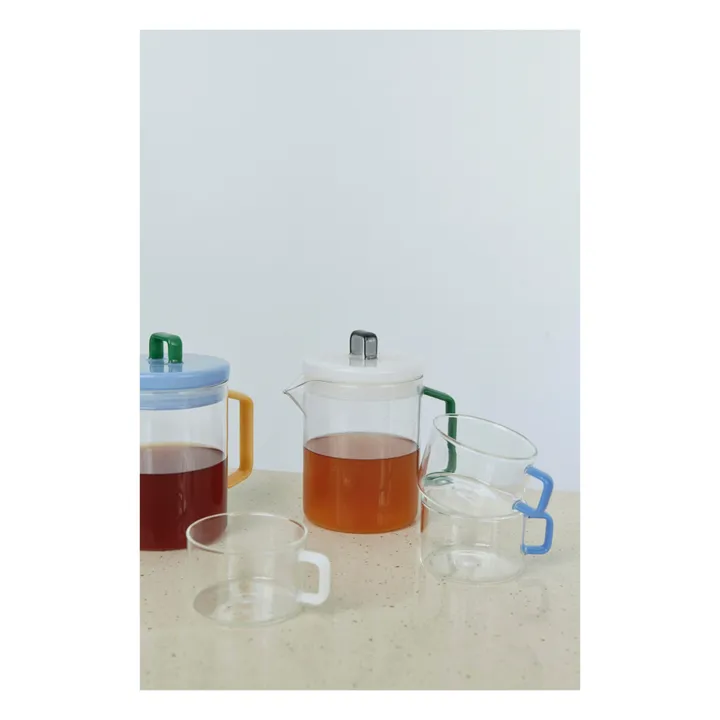 Hay Théière en verre Brew | Blanc