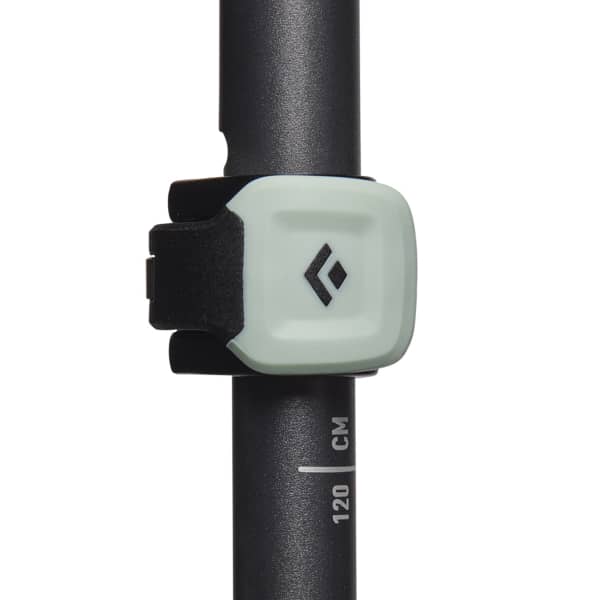 Bâton de randonnée BLACK DIAMOND PURSUIT SHOCK TREKKING POLES STEEL STEEL GREY-FOAM GREEN