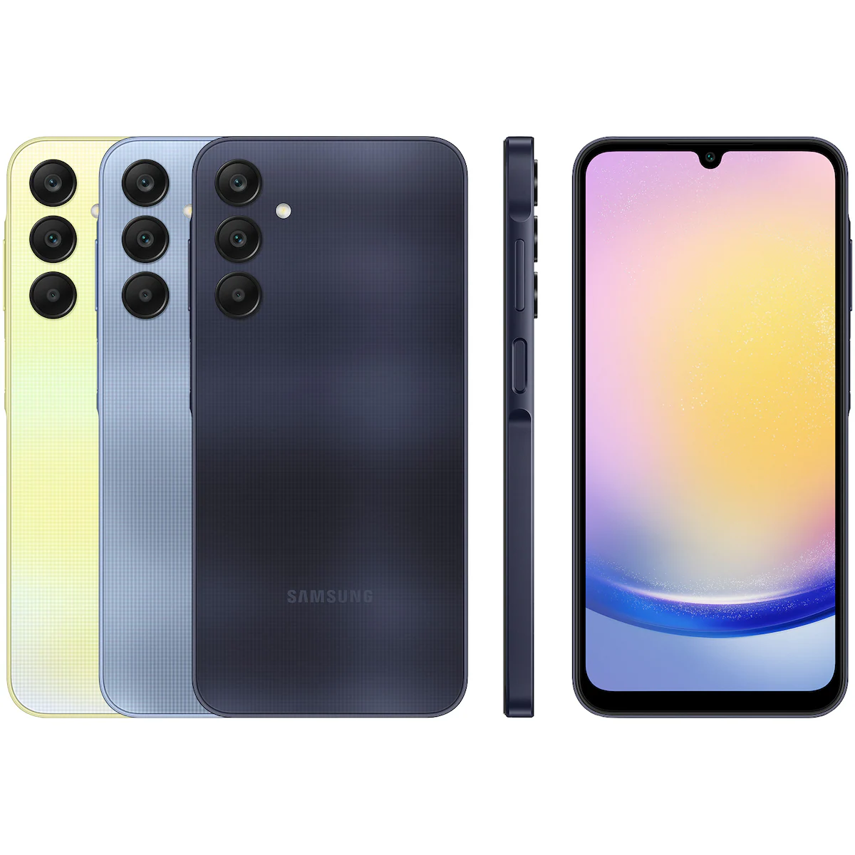 Samsung Galaxy A25 5G smarttelefon 8/256GB (sort)