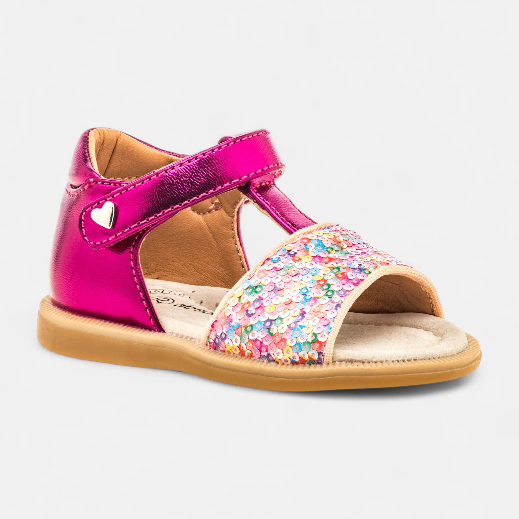 Baskets en toile Fille fuchsia