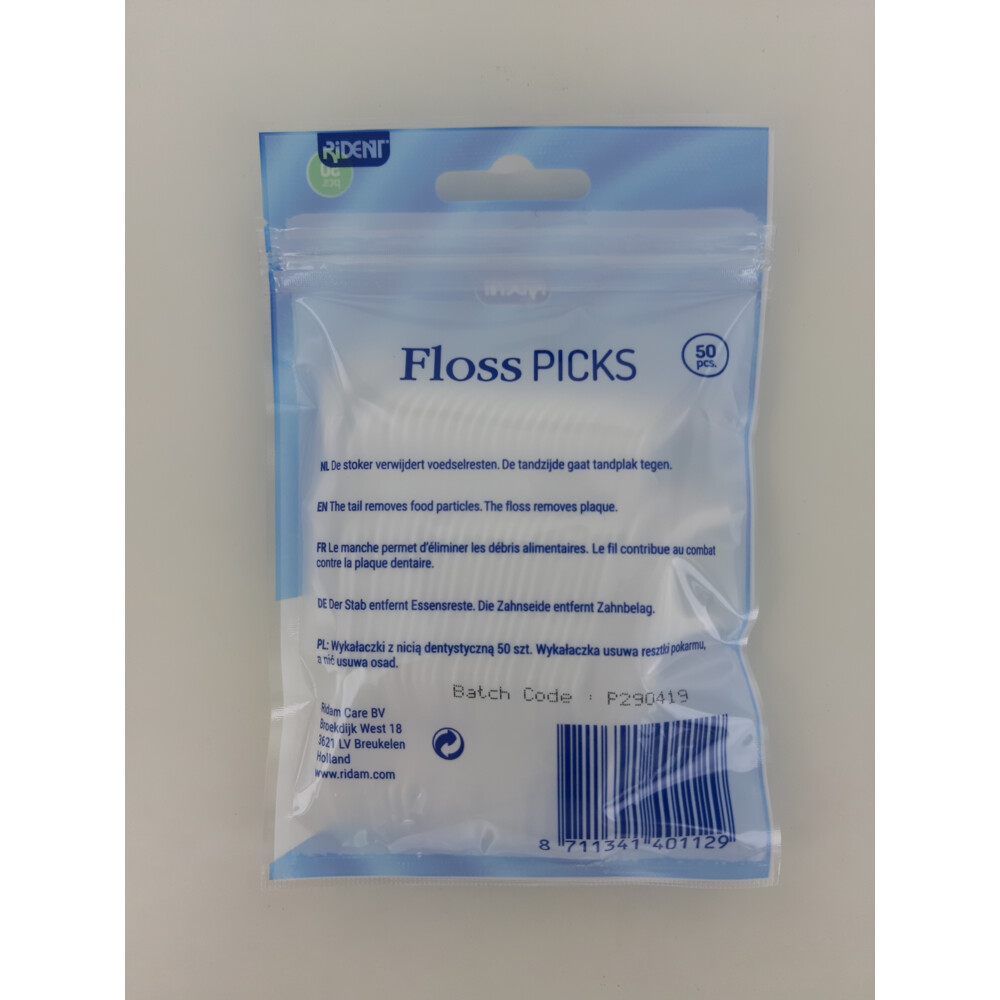 Rident Floss Picks 50 stuks