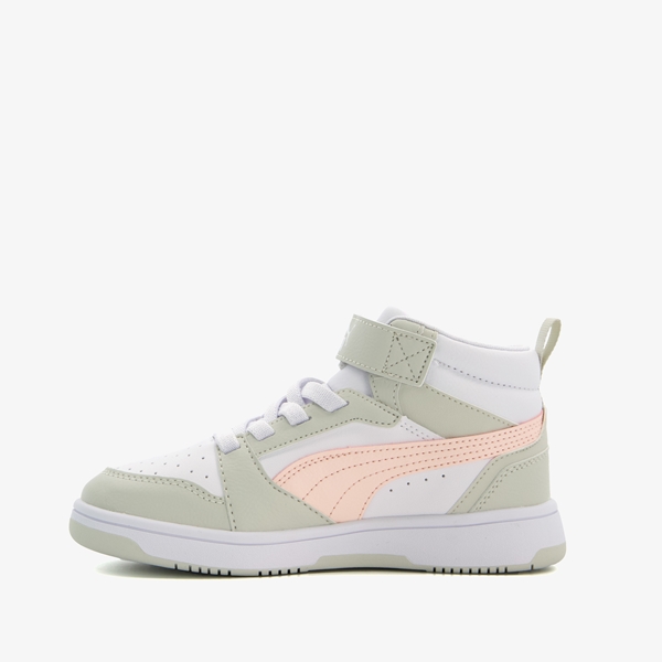 Puma Rebound V6 Mid meisjes sneakers grijs