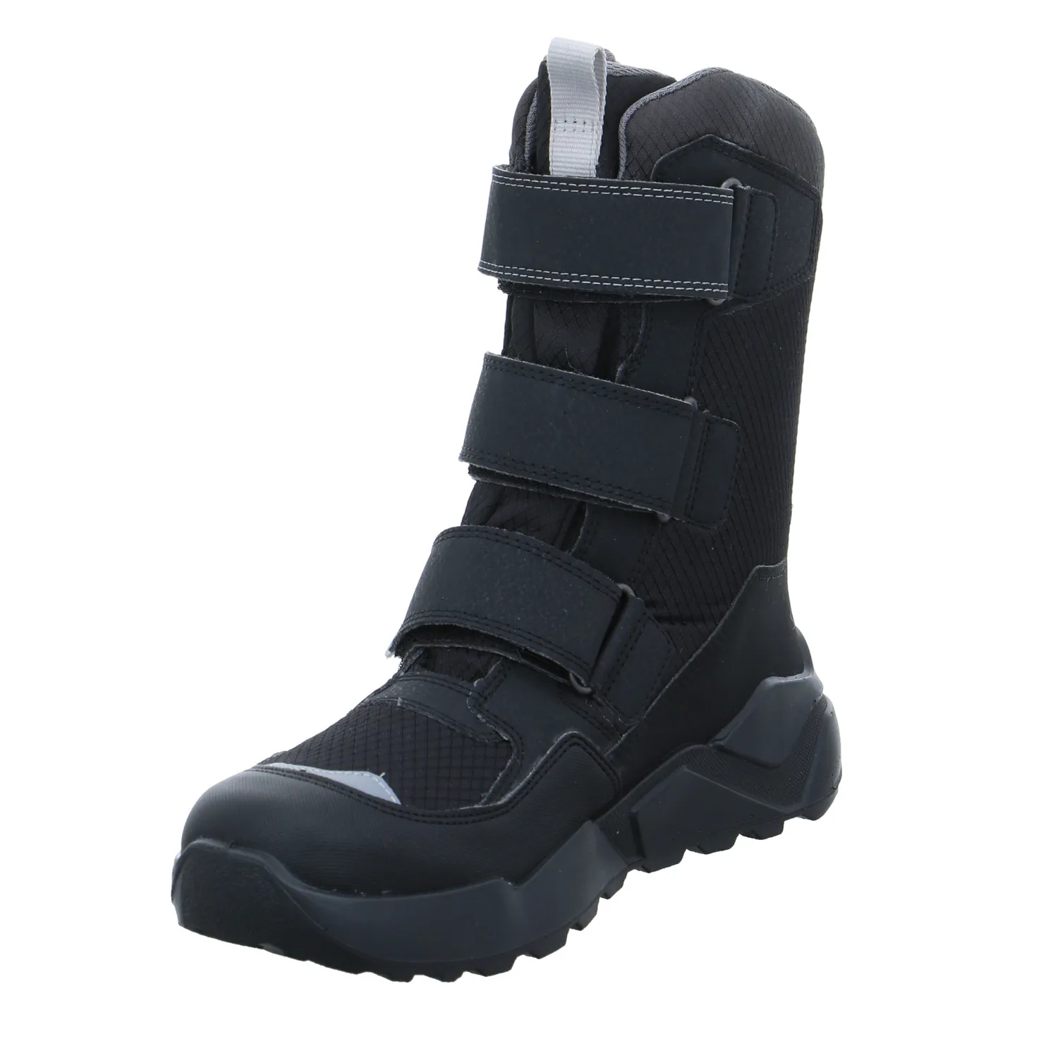 SUPERFIT Jungen- Snowboot Membran Schwarz Textil  Winterstiefel