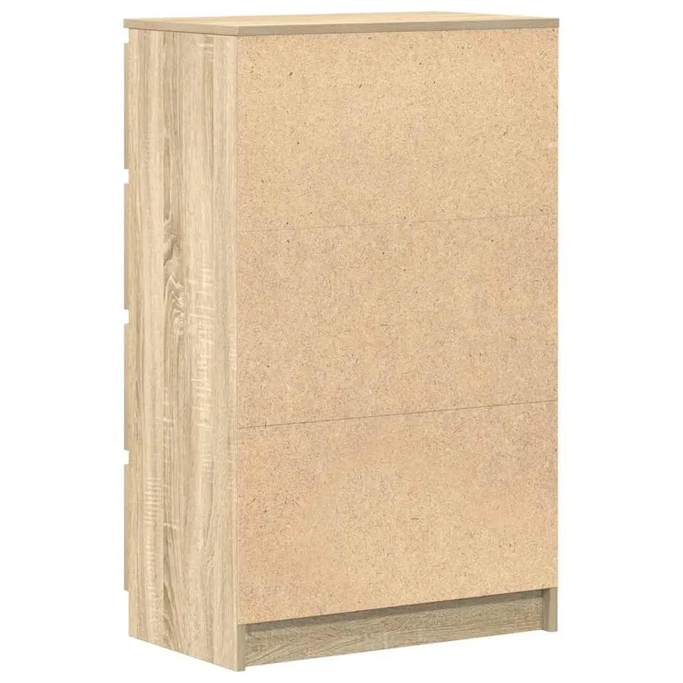 vidaXL - Dressoir - Bruin - Bewerkt hout