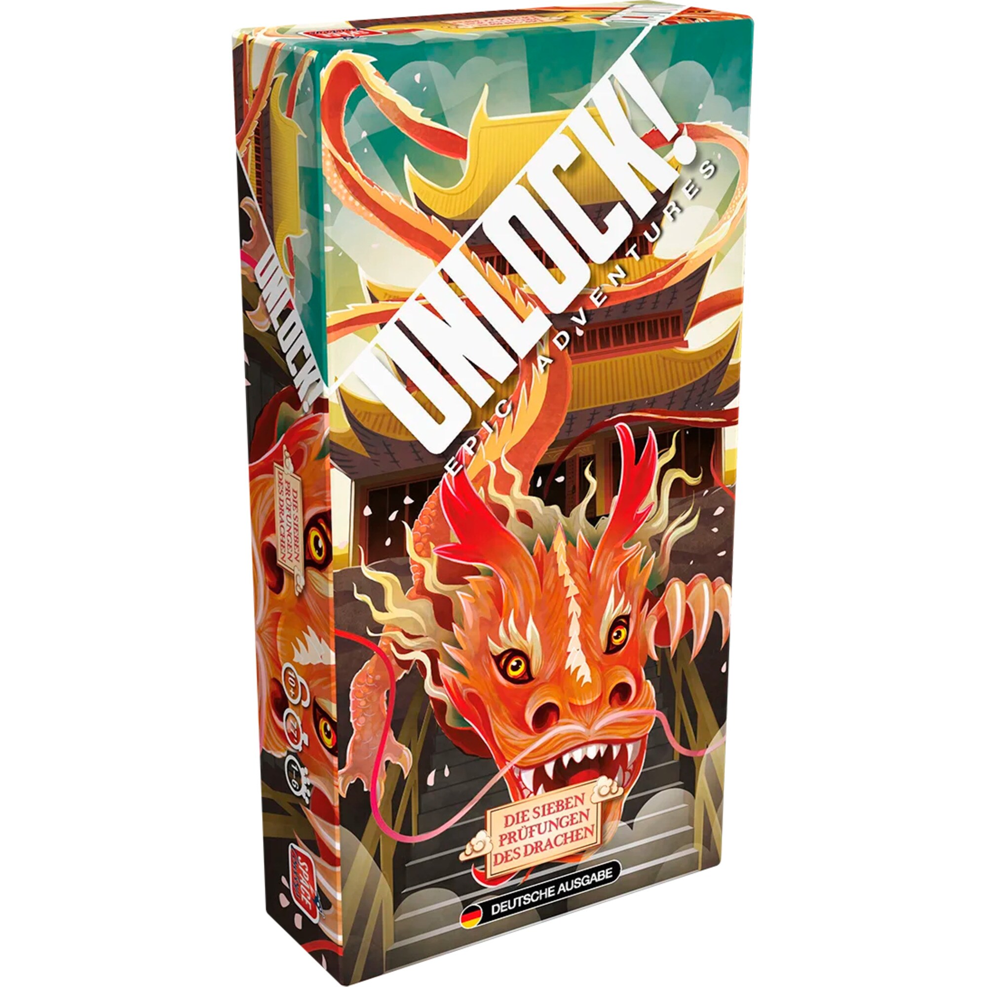 Asmodee Kartenspiel Unlock! Die sieben Prüfungen des Drachen