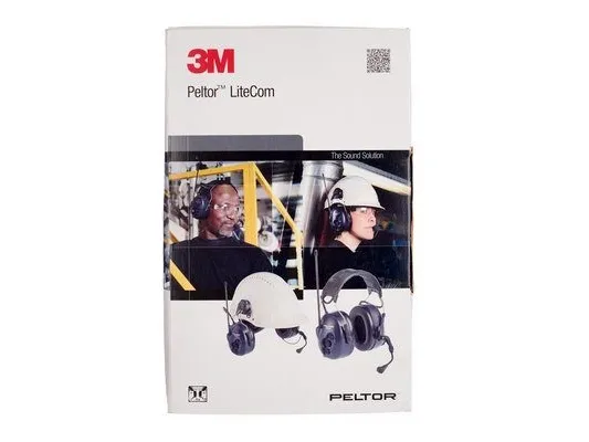 3M Peltor LiteCom MT53H7A4400-EU - Headset med radio - fuld størrelse - kablet - blå