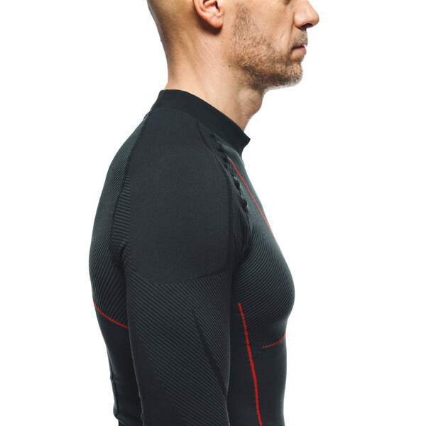 Dainese - T-shirt Thermique Thermo LS Noir / Rouge