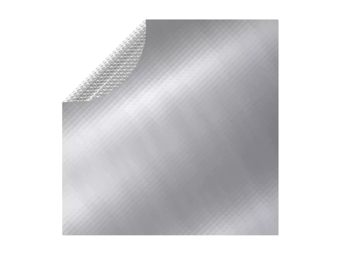 Couverture de piscine Argenté 417 cm PE