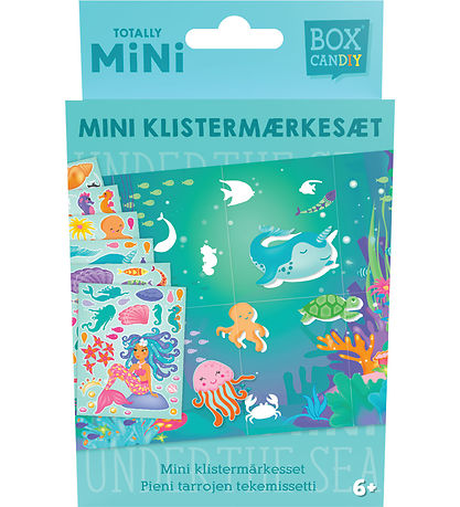 Box Candiy Kreatives Spielset - Aufkleberset - Insgesamt Mini