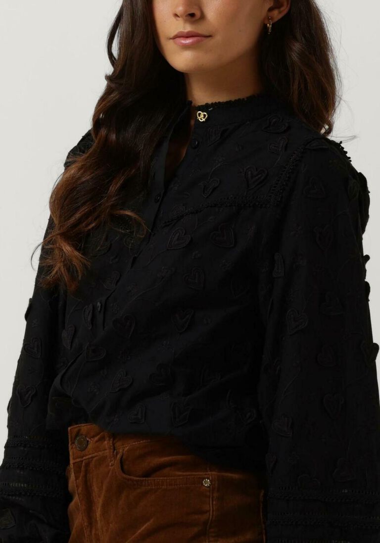 FABIENNE CHAPOT zwarte fabienne chapot blouse joan blouse