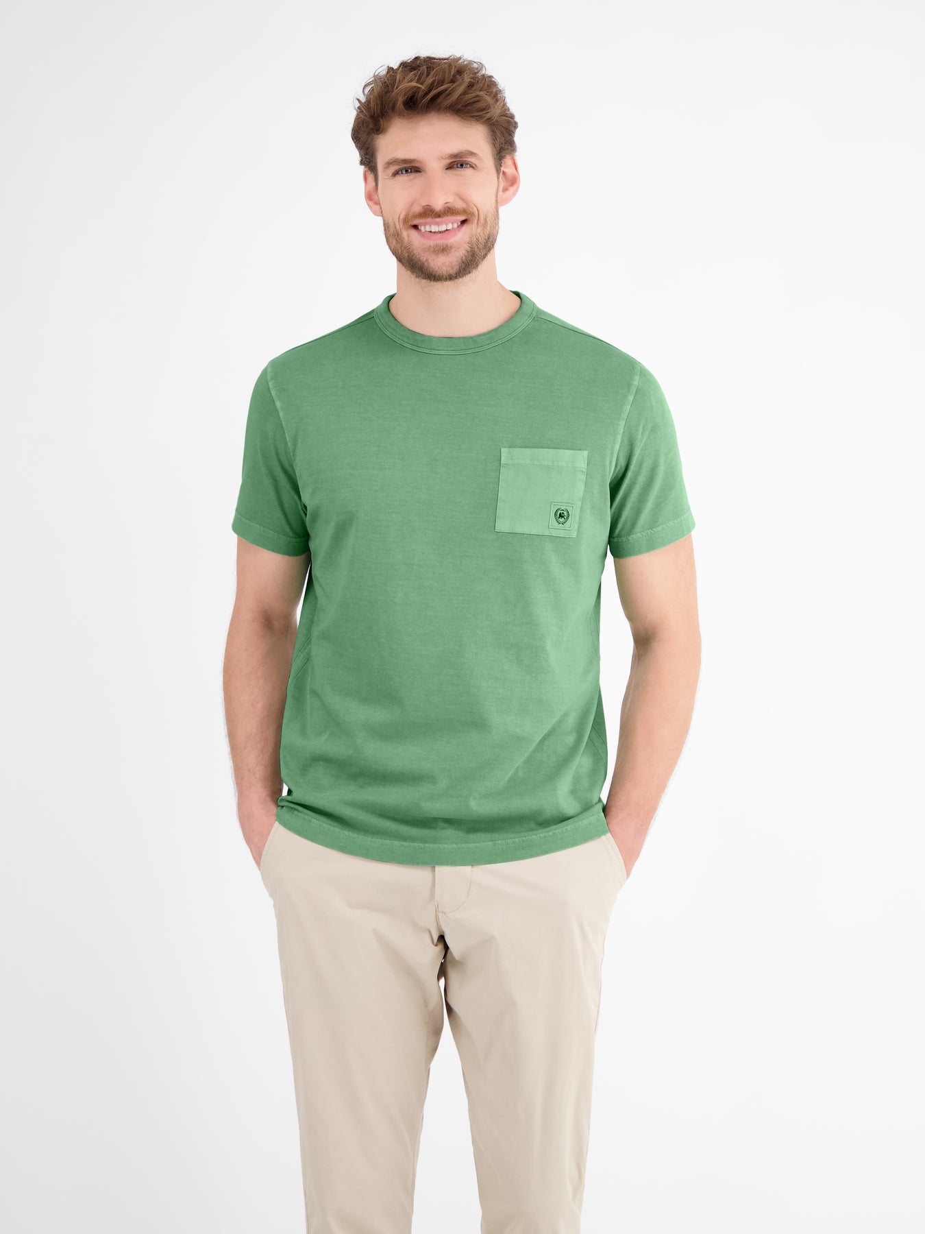 T-Shirt mit Brusttasche