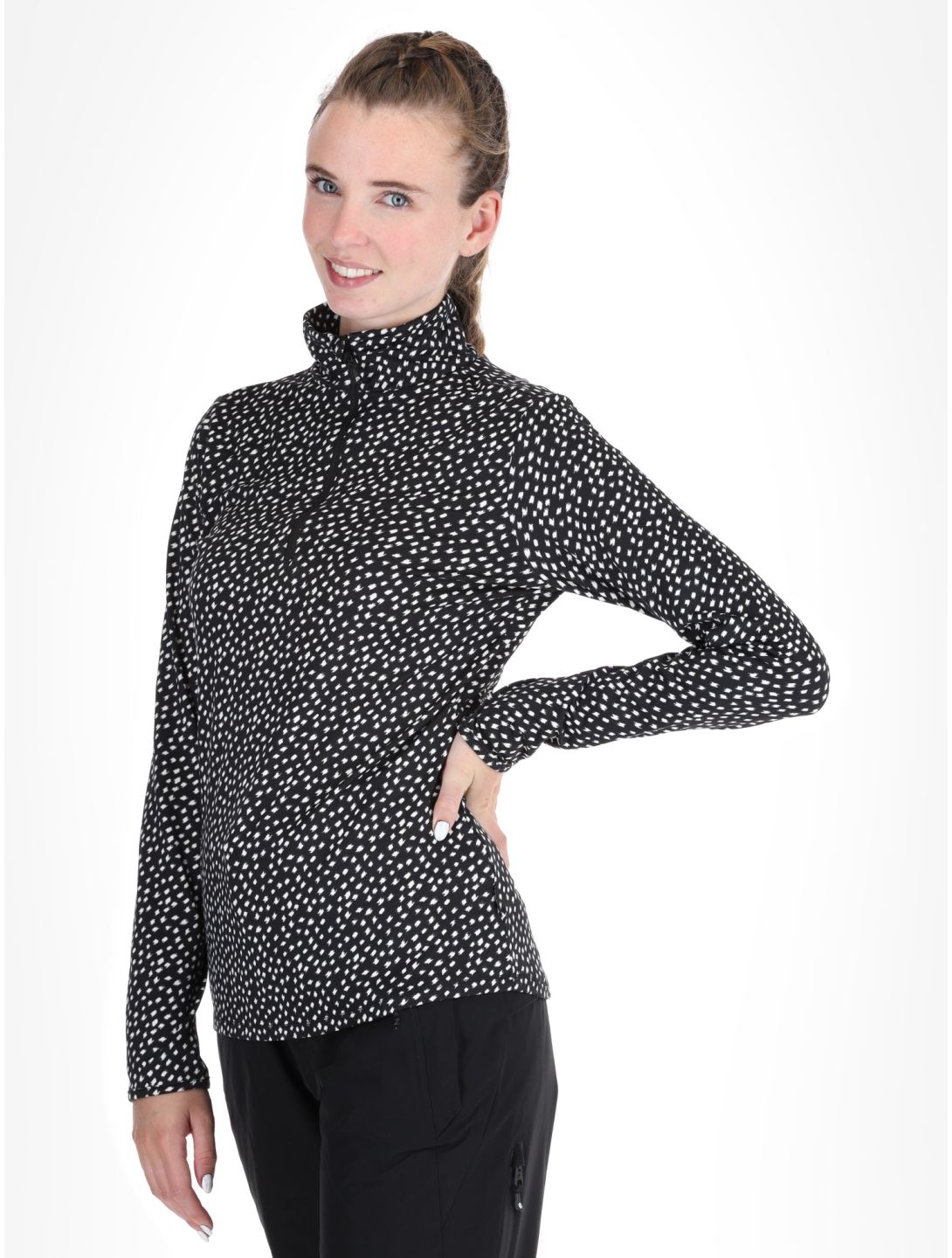 PRTKACEY 1/4 zip skipully dames