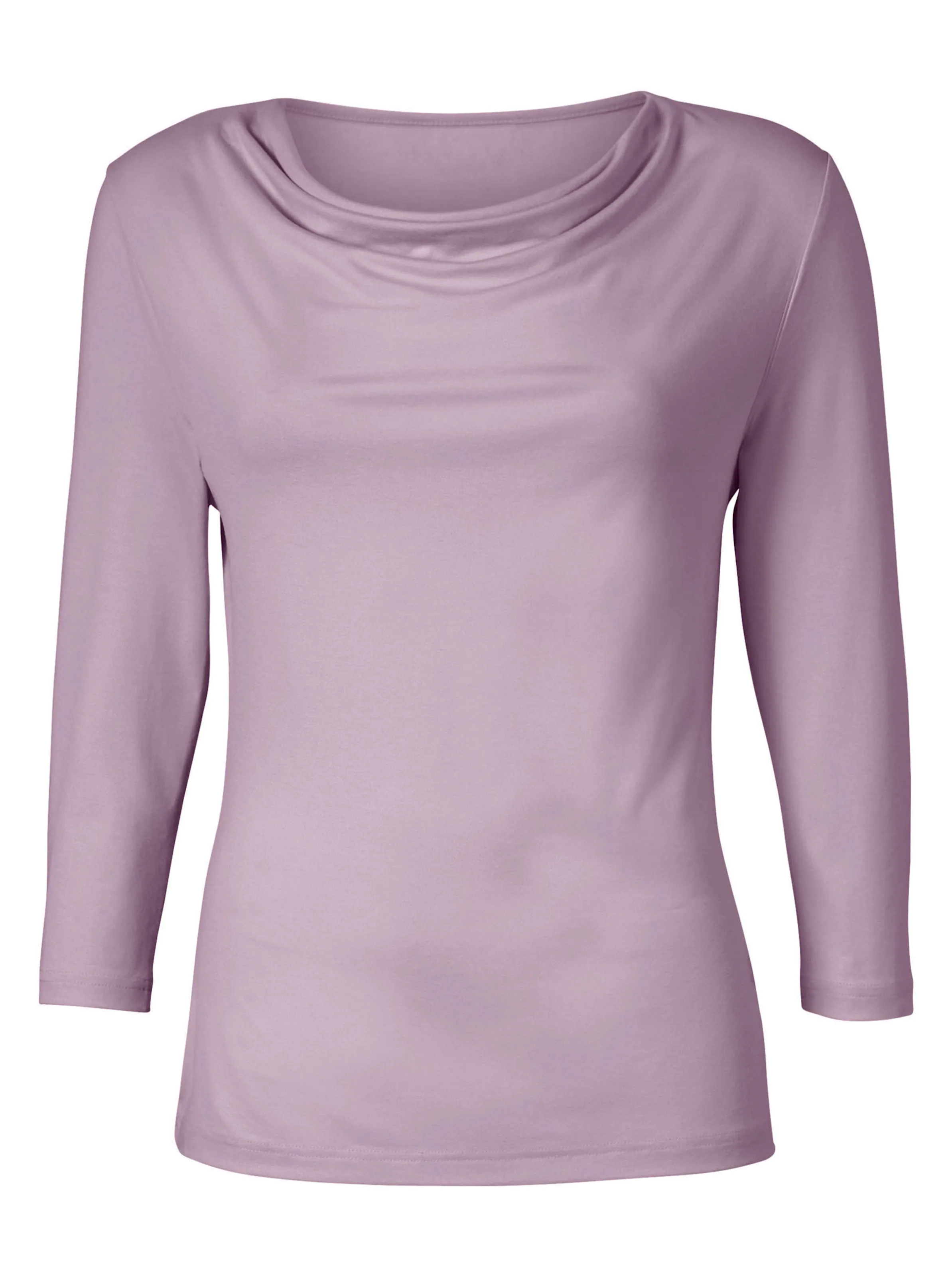 Wasserfallshirt in lavendel