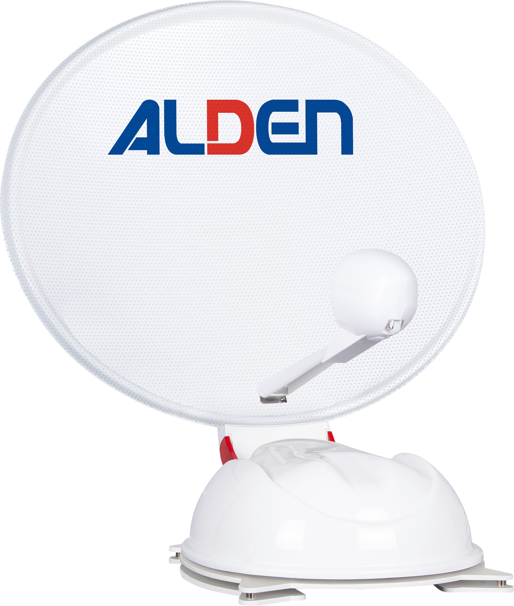 Alden AS4 60 HD Ultrawhite vollautomatische Satellitenanlage mit Autoskew / GPS inklusive S.S.C. HD Steuermodul / Smartwide LED TV 22 Zoll