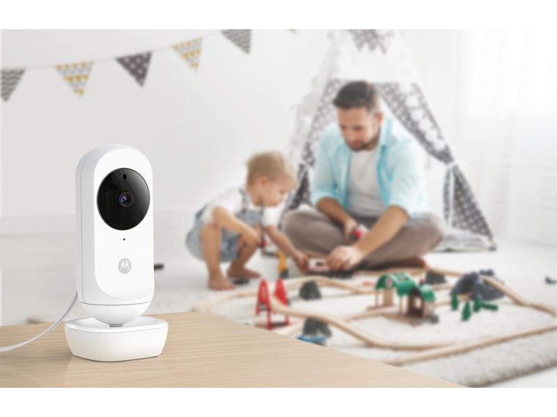 Motorola Babyphone Video VM35-2 Video-Babyphone 5.0 Zoll Display mit zwei Kameras