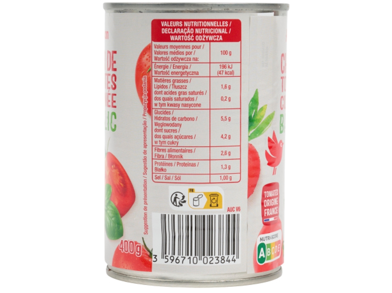 PREPARADO DE TOMATE COZINHADO COM MANJERICÃO