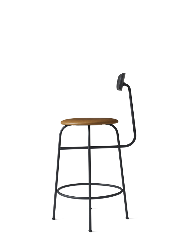 Audo Copenhagen Afteroom Counter barkruk H92 leder Dunes Cognac 21000