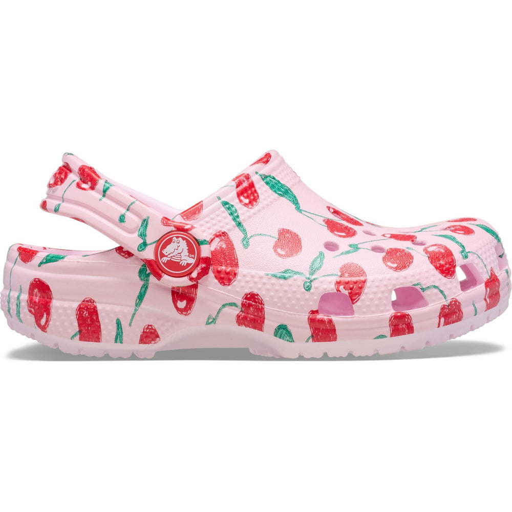 Køb Crocs Pink Milk Classic Fresh Fruits Clog