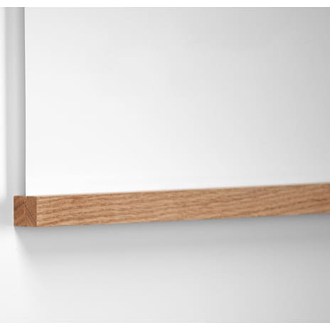 Plakatliste i massiv eg - 61 cm