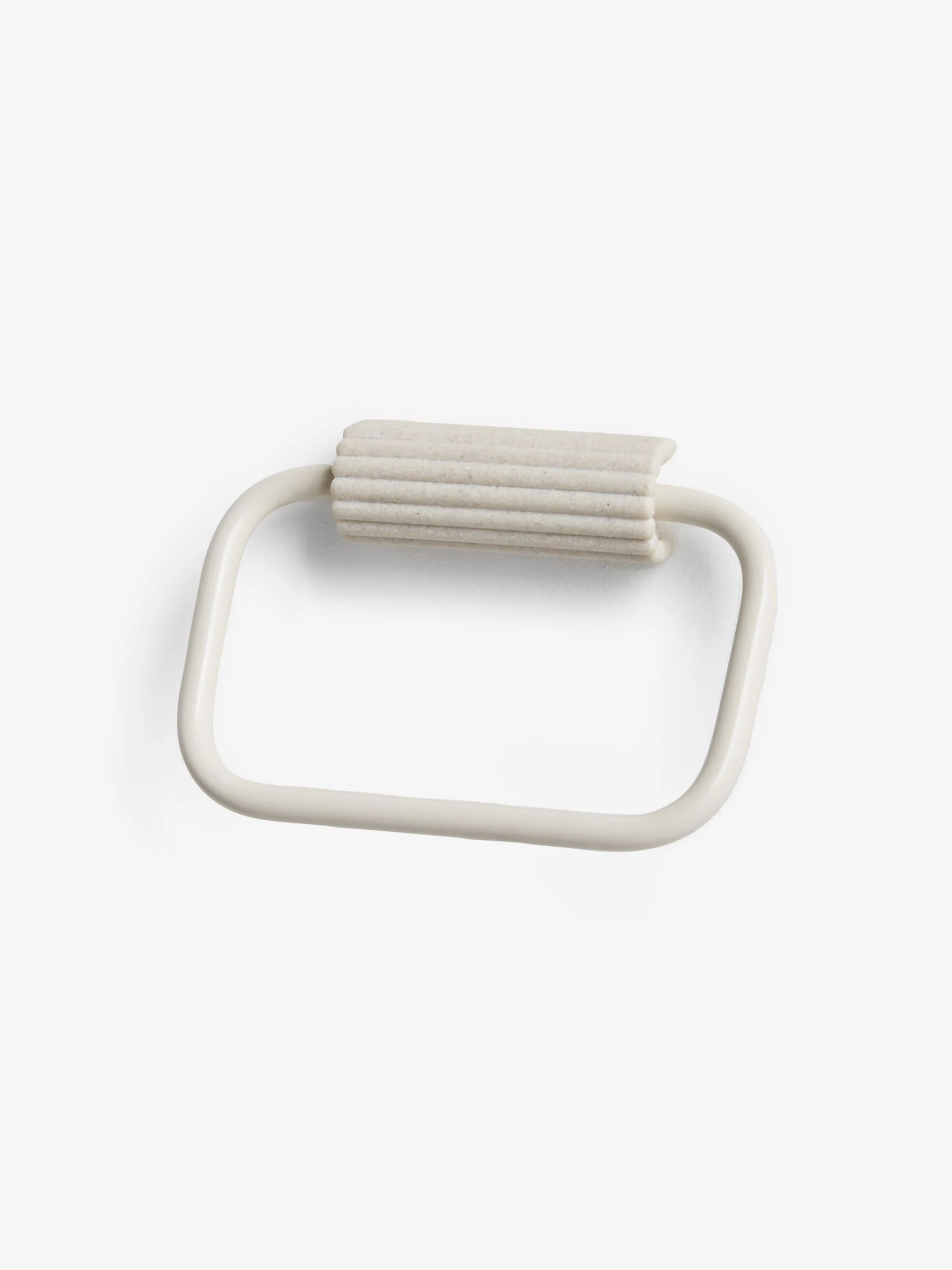Handdoekrail met ribstructuur