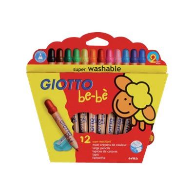 GIOTTO Bébé - 12 Crayons de couleur