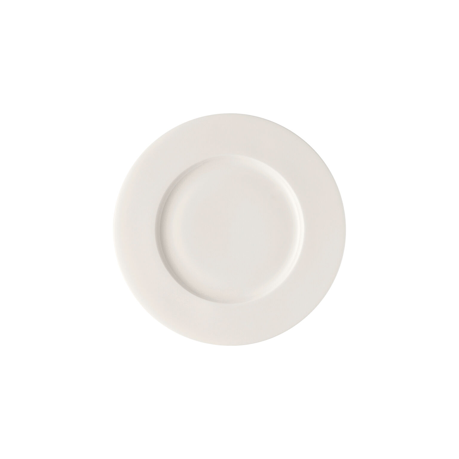 Brillance Bone China Weiss Frühstücksteller 19 cm Fahne