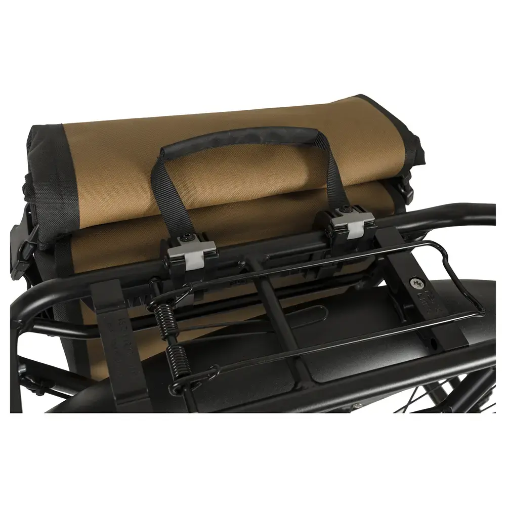 AGU Clean Single Shelter Click'nGo Medium 17L Fietstas Bruin