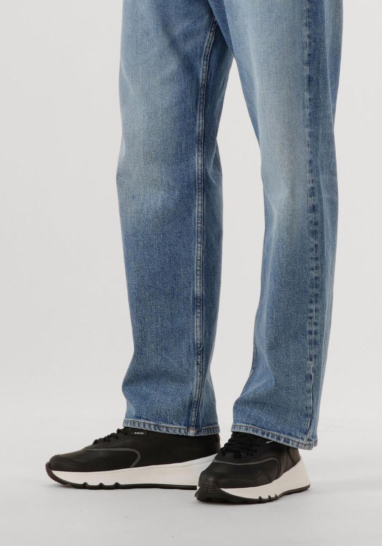zwarte nubikk lage sneakers luca noa
