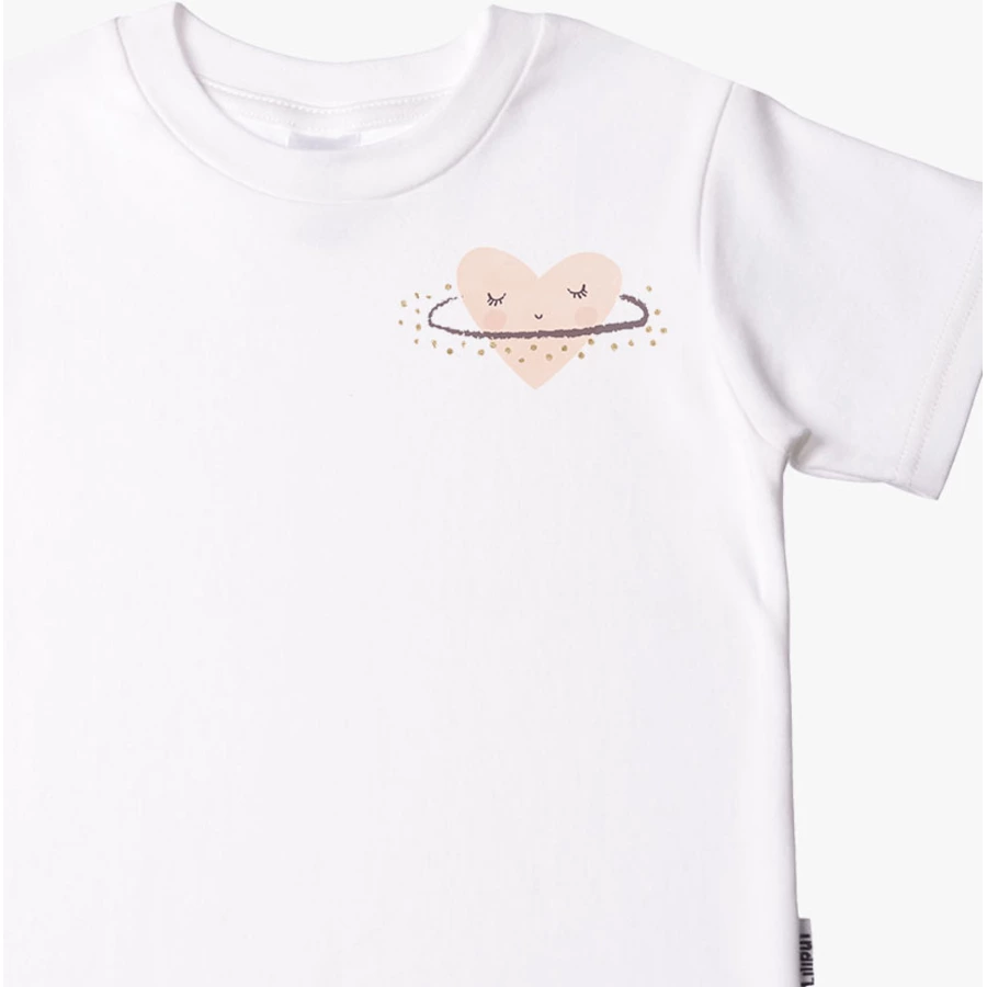 Liliput T-Shirt Herz weiß