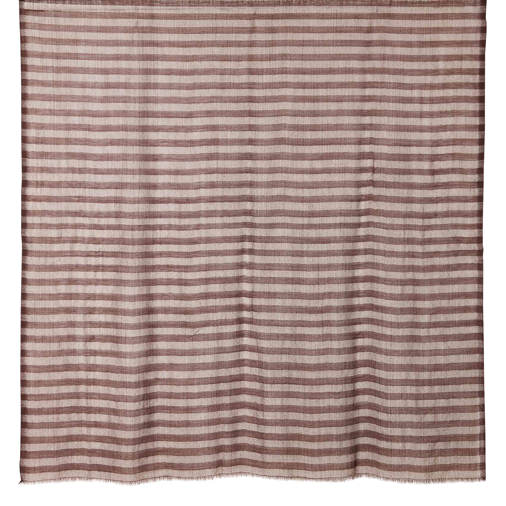 TELIO - Foulard en laine mélangée | Marron