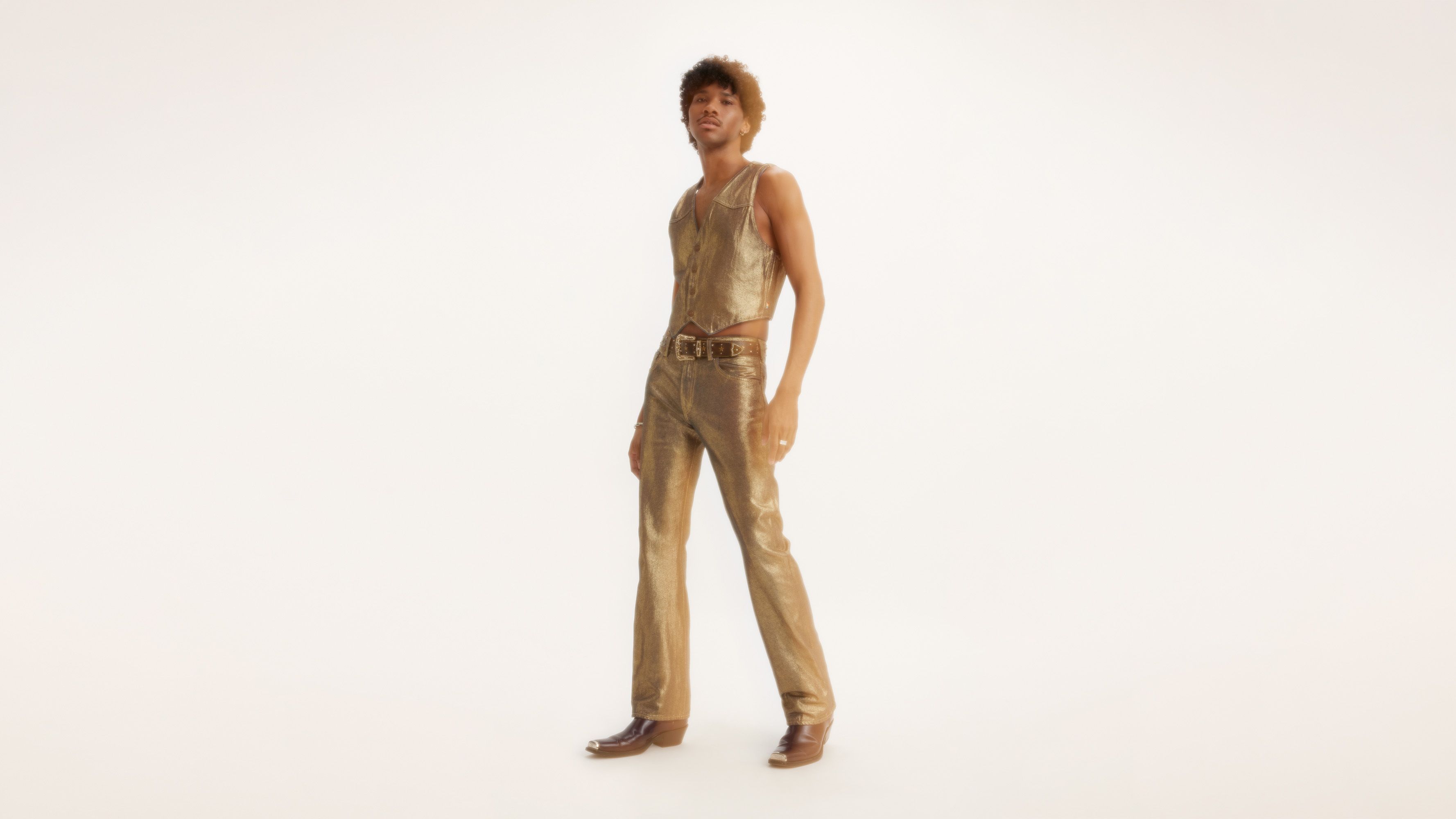 Levi's® Pride Jean 517™ Bootcut - Golden Spurs - Jaune