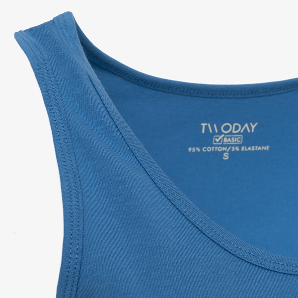 TwoDay dames singlet blauw