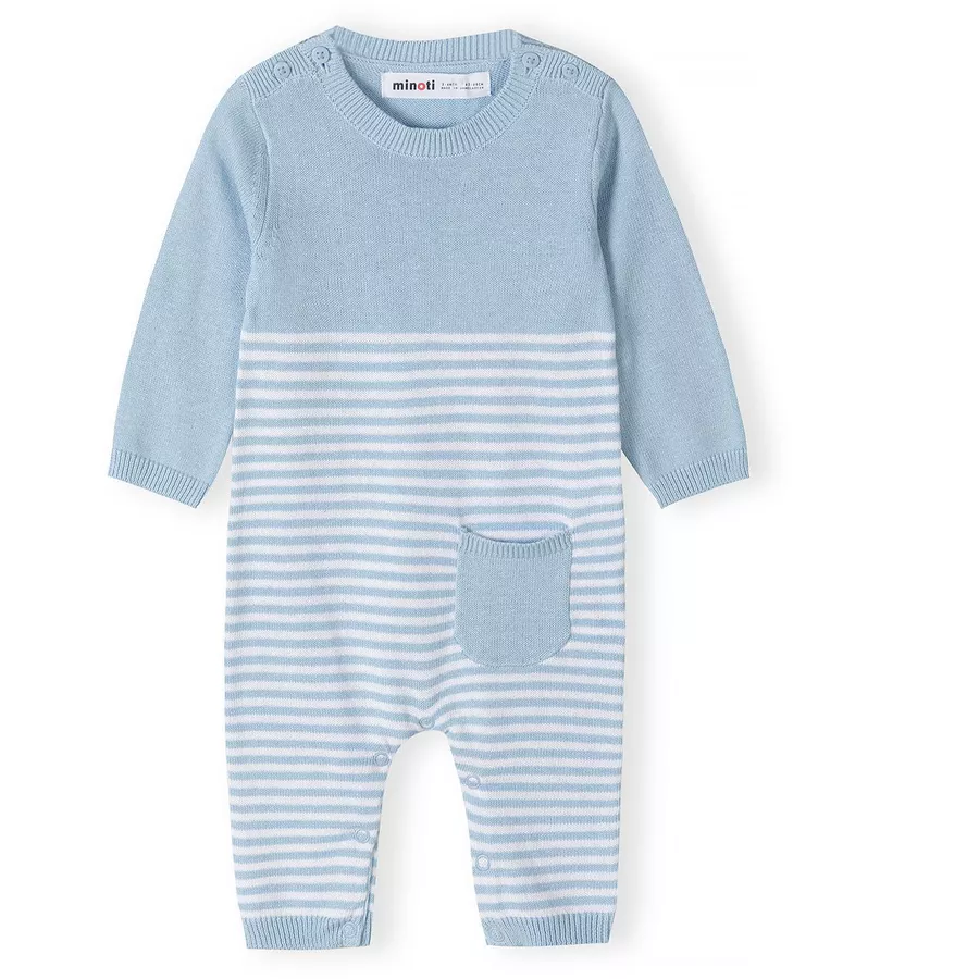 MINOTI Strampler Hellblau