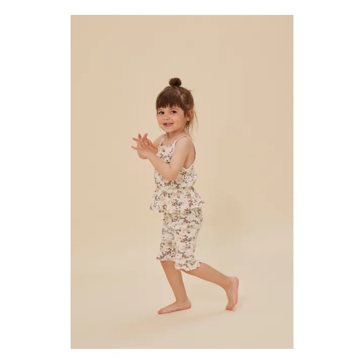 Konges Sløjd Cycliste Volants Coton Bio | Beige