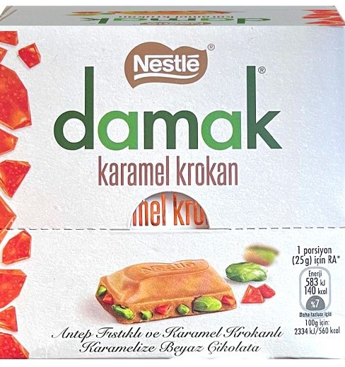 Nestle Damak Karamel Krokan 6x60g MHD:27.1.25