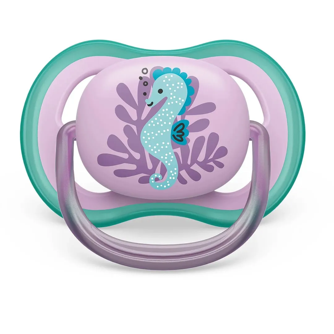 Philips Avent Suce Ultra Air 6-18 mois Poisson-globe  Hippocampe (2)