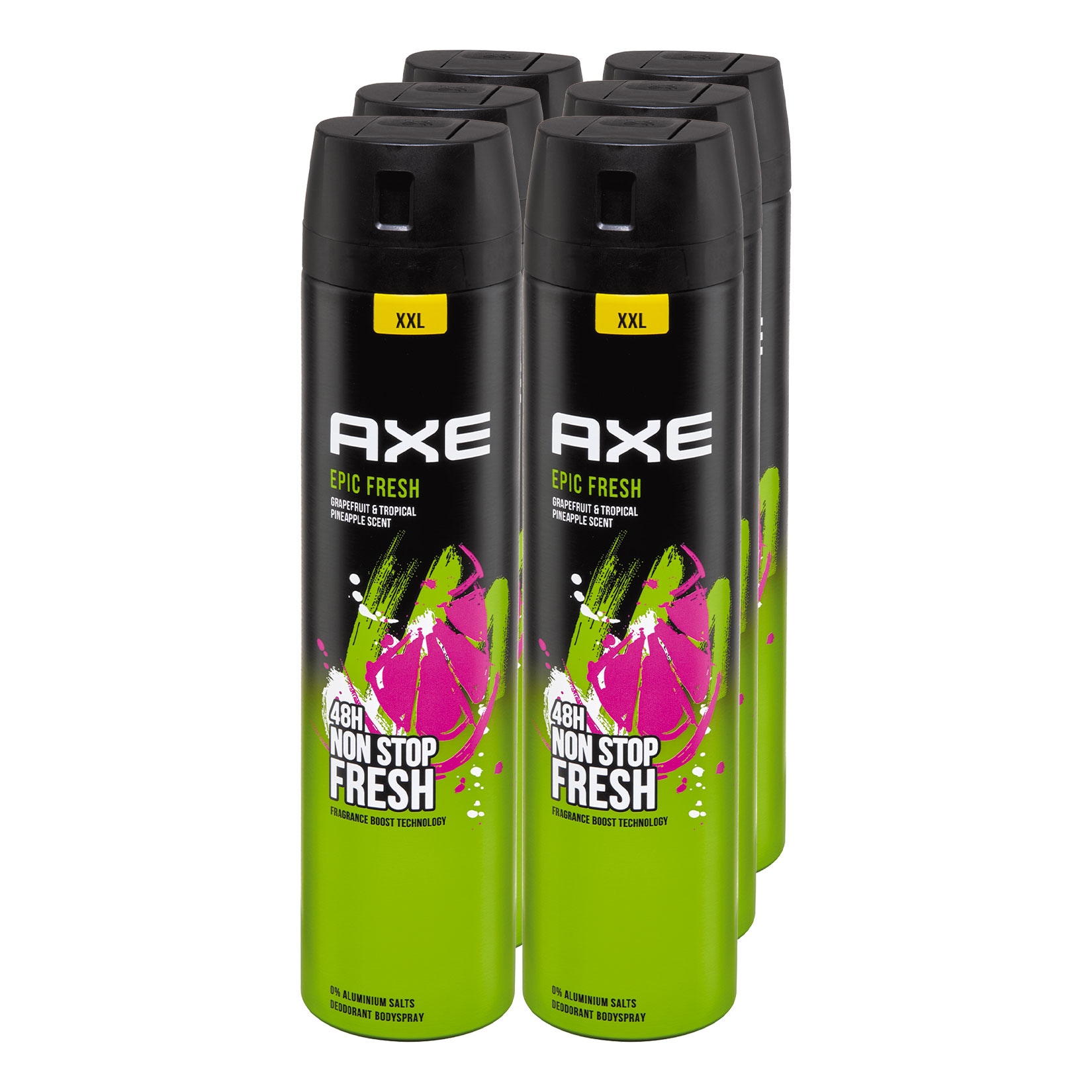 Axe Bodyspray Epic Fresh 250 ml, 6er Pack