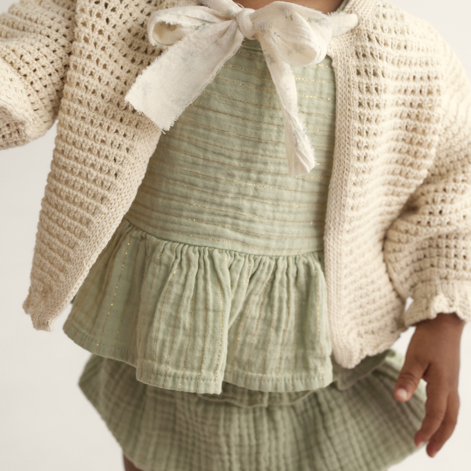 Baby Top Vera Tender Green