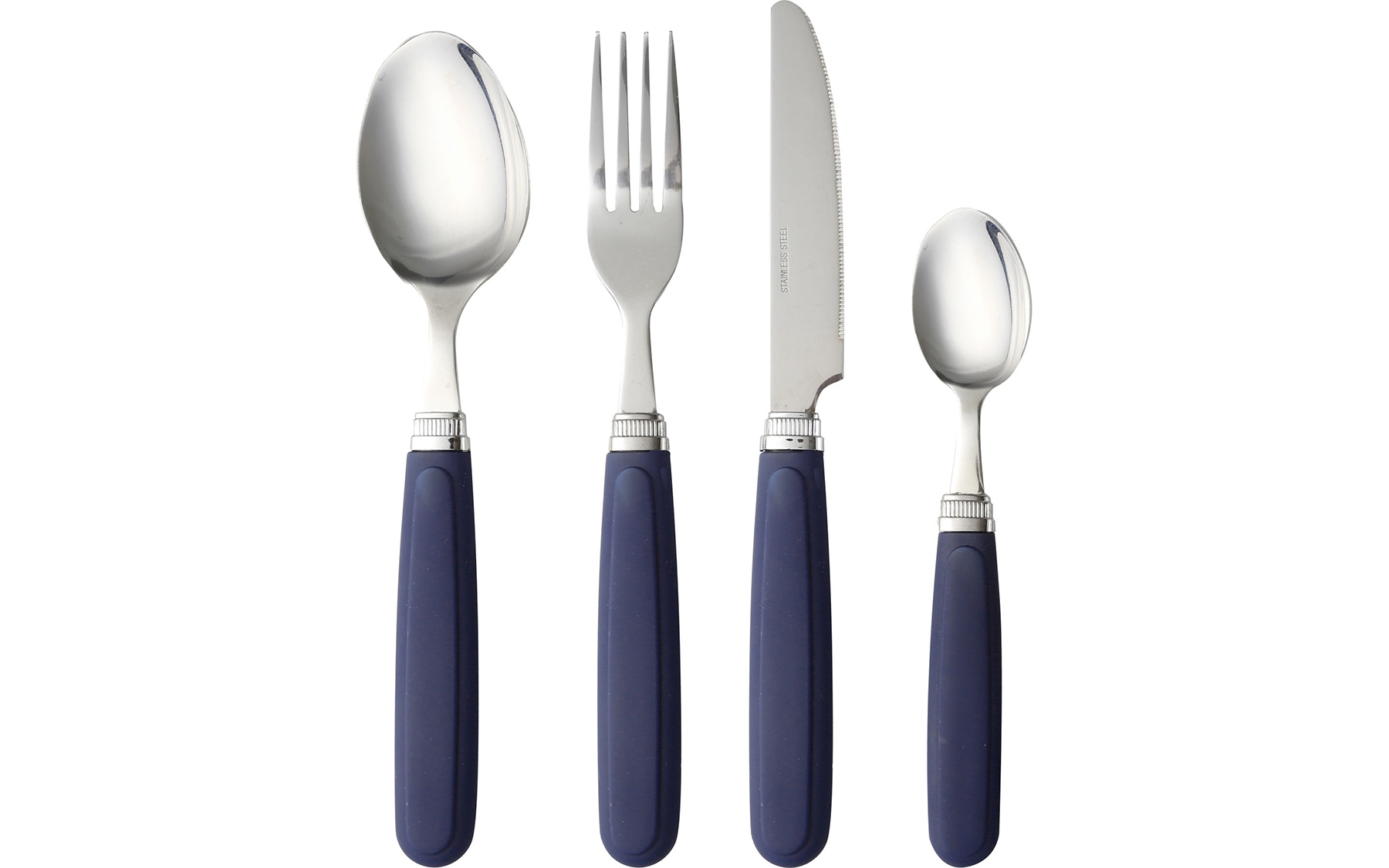 Brunner Party Besteckset 4-teilig dunkelblau