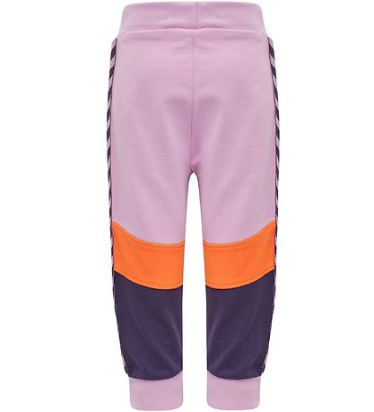 Hummel Sweatpants - HMLVeronica - Lilla/Orange