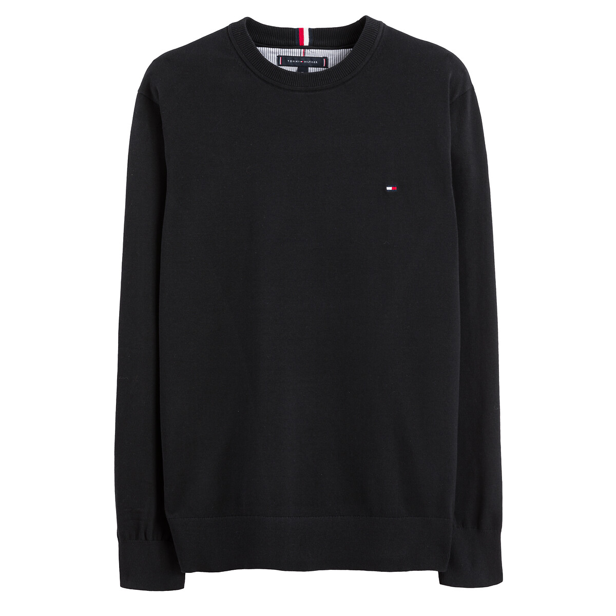 Suéter TOMMY HILFIGER com gola alta e logo no peito.