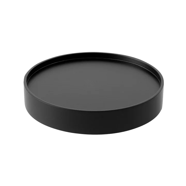 Softline - Tablett für Drum, Ø 47 x H 7,4 cm, schwarz