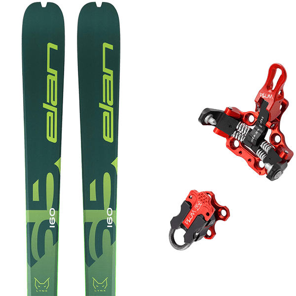 Pack ski de randonnée ELAN LYNX 65 UL + Fix