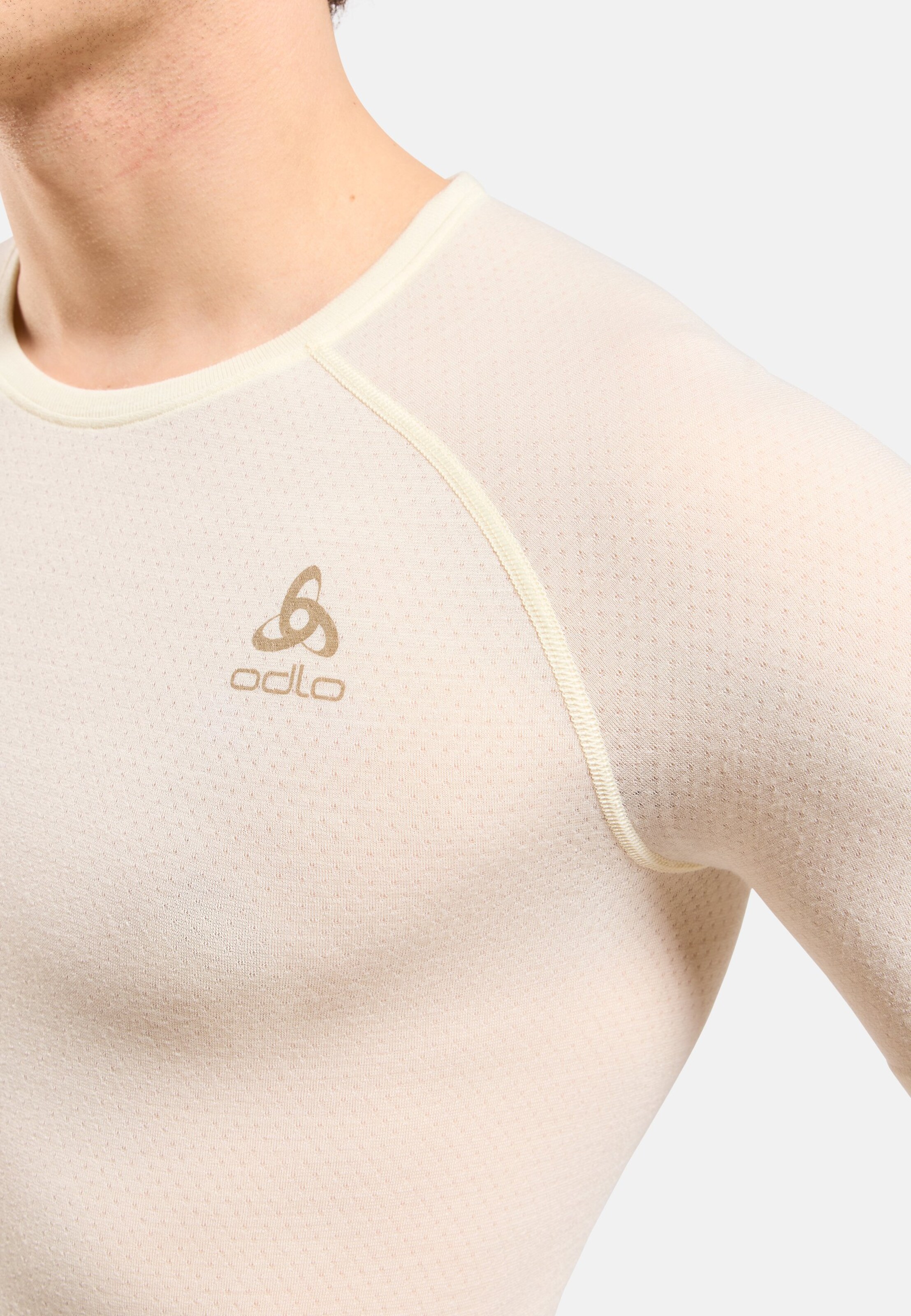 Performance Wool 140 Base Layer T-shirt in zero dye melange