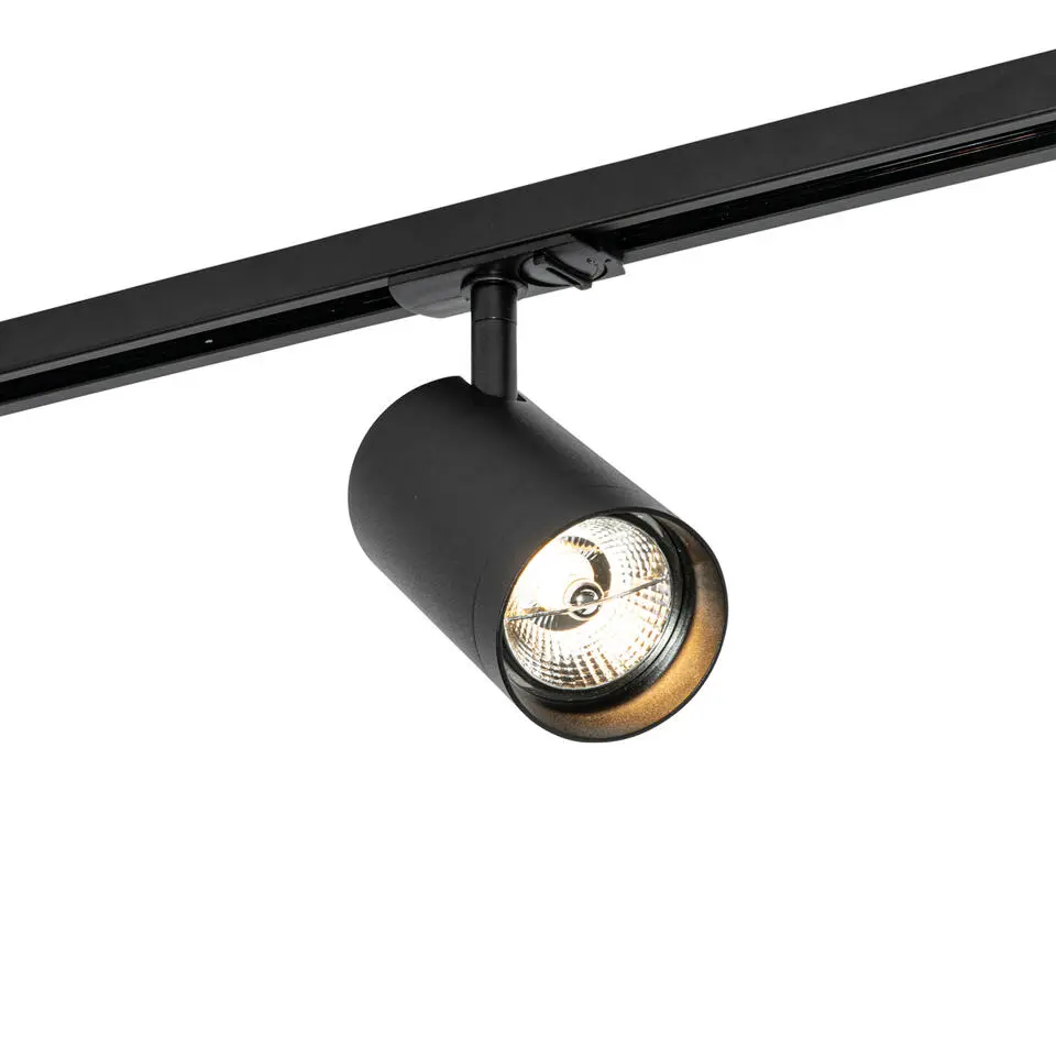 Qazqa opbouwspots iconic jeana luxe zwart gu10