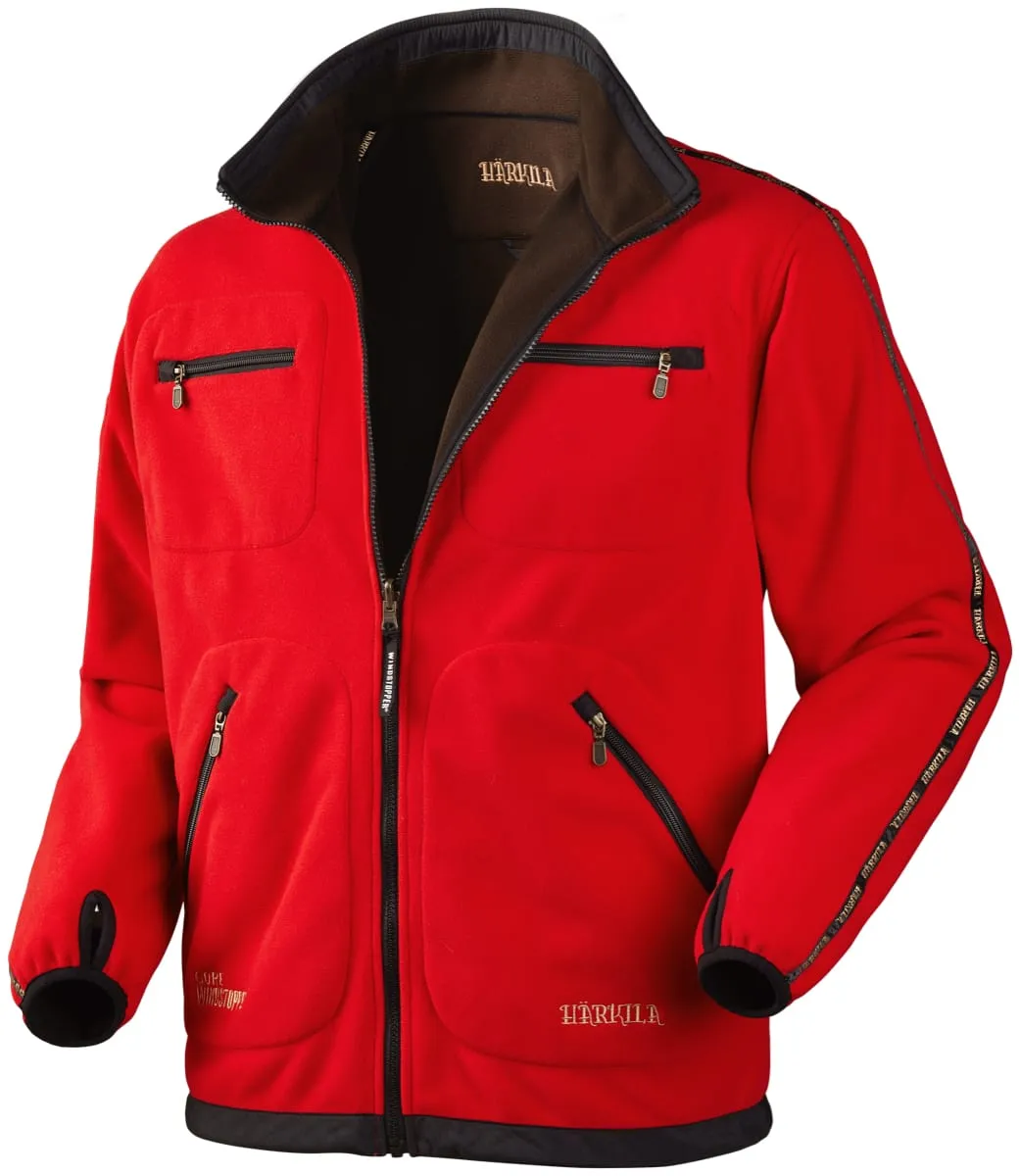 Härkila Men's Kamko Fleece Brown/Red