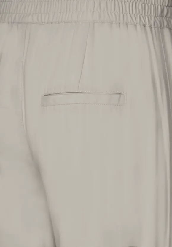 Loose Fit Viskosehose - dolomite stone
