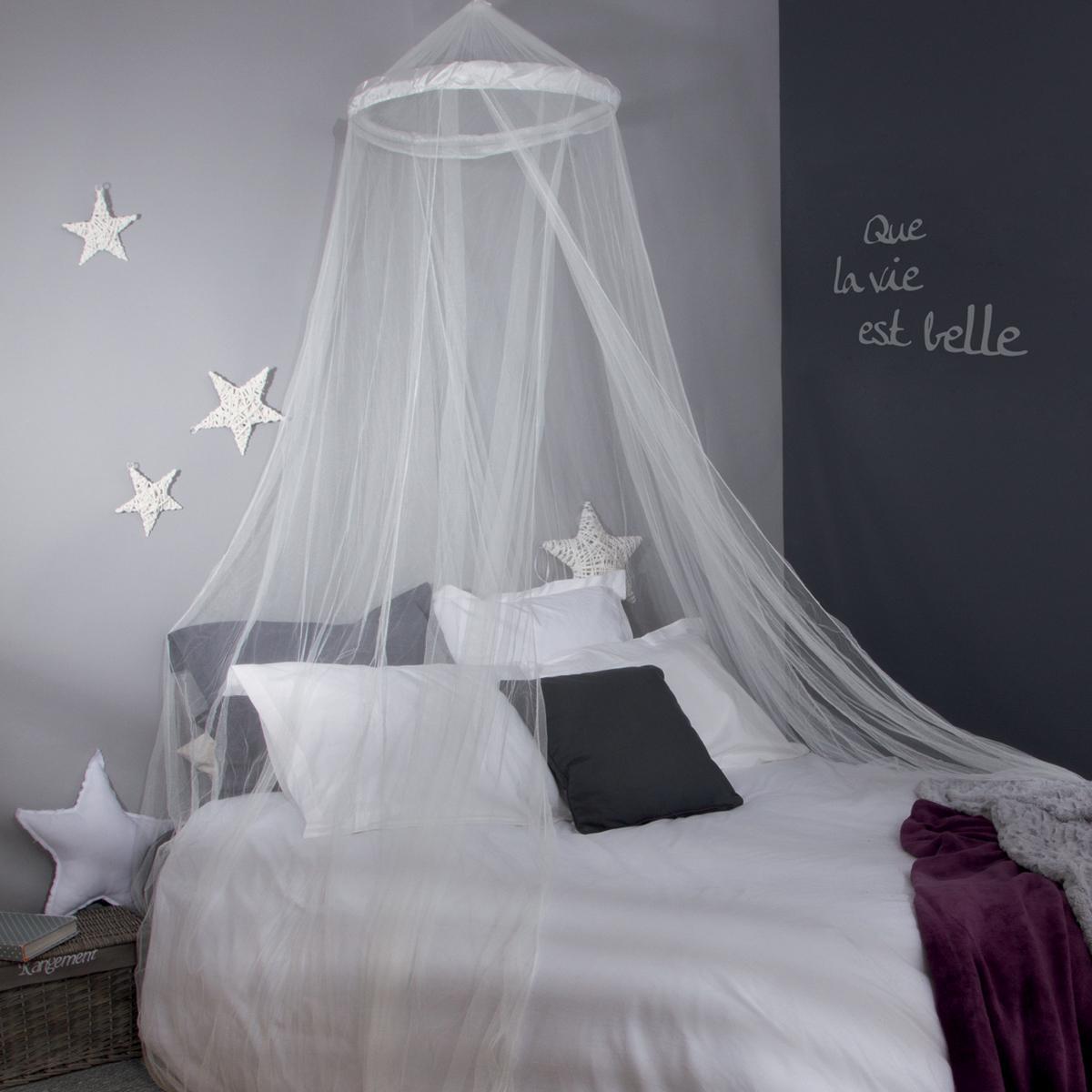 CIEL DE LIT BLANC 60X250CM